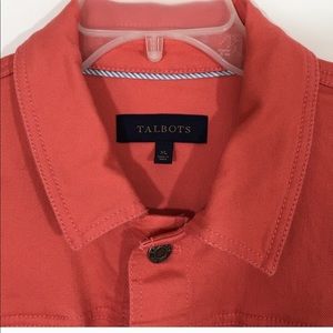 Coral Talbots Denim Jacket